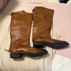 Sam Edelman Classic Tall Riding Boots in Chestnut Brown